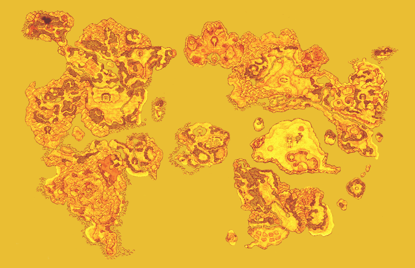 ドラクエ9 世界地図